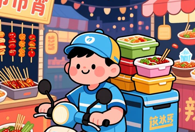 夜市配送到家服务